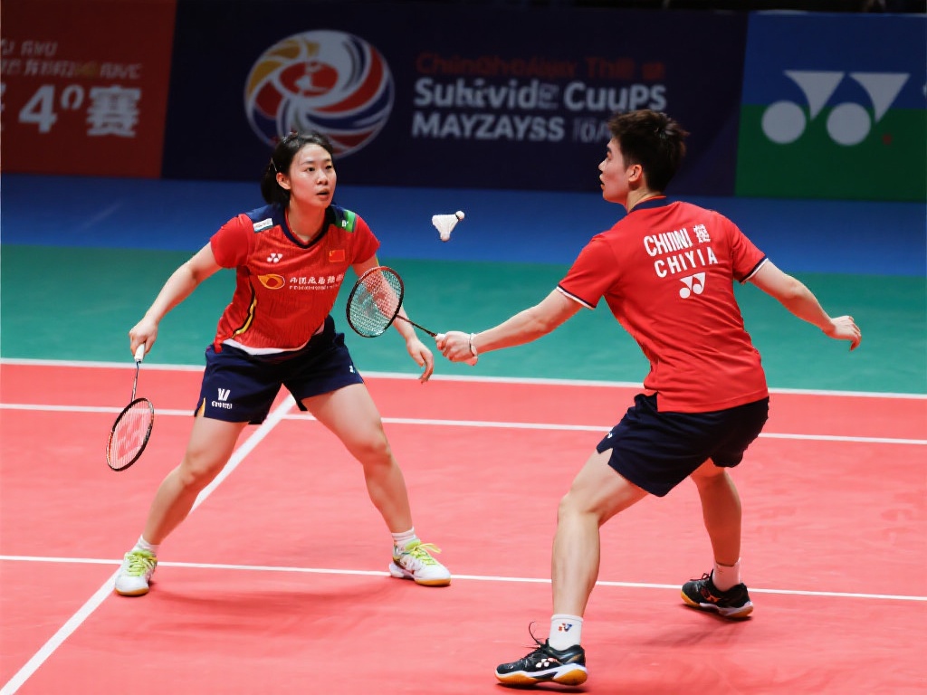苏迪曼杯八强战:中国队对阵马来西亚精彩回顾 作为羽毛球传统强队,中国队在本届苏迪曼杯
