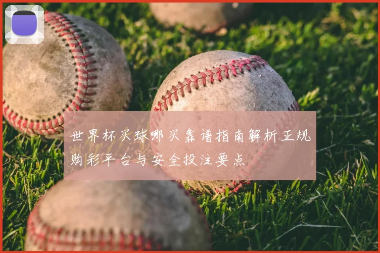世界杯买球哪买靠谱指南解析正规购彩平台与安全投注要点